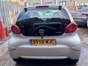 2008 Toyota Aygo 1.0 Vvt-I Platinum Multimode Euro 4 5dr (ac) in Silver — image 5