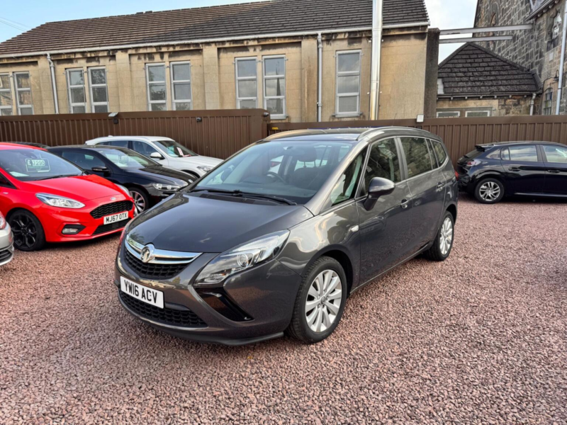 2016 Vauxhall Zafira Tourer 1.4i Turbo Design Euro 6 5dr in Grey — image 1