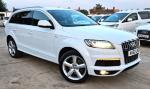 2012 Audi Q7 3.0l Tfsi- S Line - 7 Seater-Ulez/caz Pass-Free 18months Gold Warranty & 12months Aa Breakdown Cover in White — image 2
