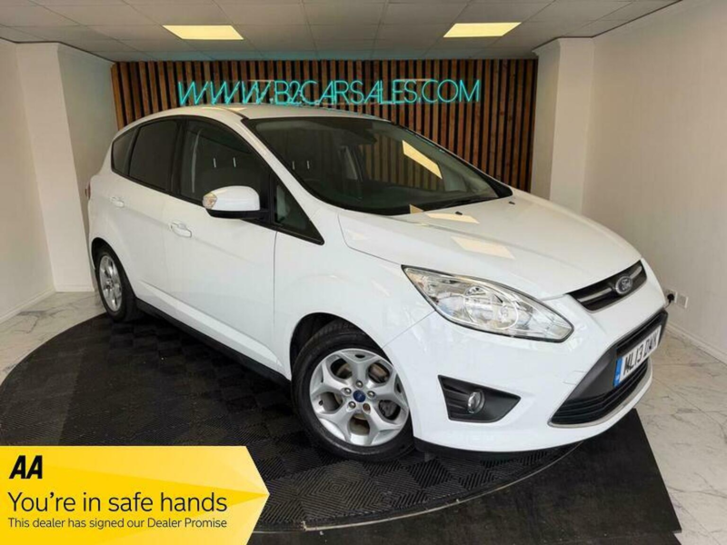 2013 Ford C-Max 1.0t Ecoboost Zetec Euro 5 (s/s) 5dr in White — image 1