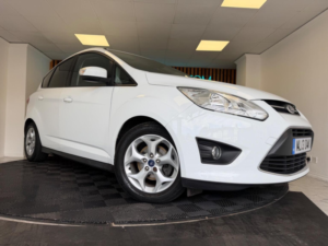 2013 Ford C-Max 1.0t Ecoboost Zetec Euro 5 (s/s) 5dr in White — image 2