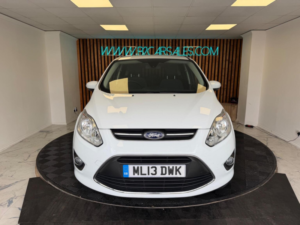 2013 Ford C-Max 1.0t Ecoboost Zetec Euro 5 (s/s) 5dr in White — image 3