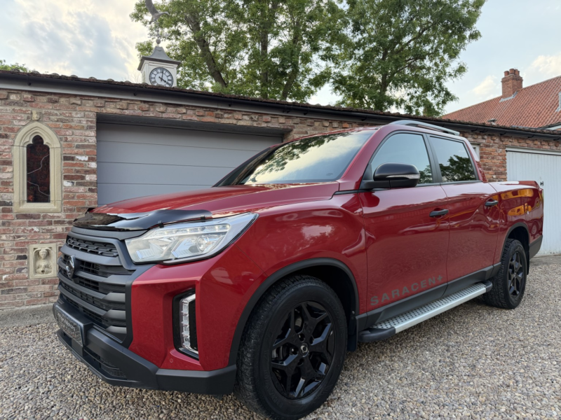 2023 Ssangyong Musso Saracen Plus + 2.2 E-Xdi Lwb in Red — image 1