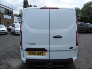 2021 Ford Transit Custom 2.0 300 Ecoblue Trend Crew Van L2 H1 Euro 6 5dr (6 Seat) in White — image 5