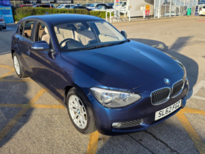 2012 BMW 1 Series 1.6 116i Se Euro 5 (s/s) 5dr in Blue — image 3