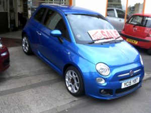 2015 Fiat 500 1.2 500 1.2 69hp S in Blue — image 3