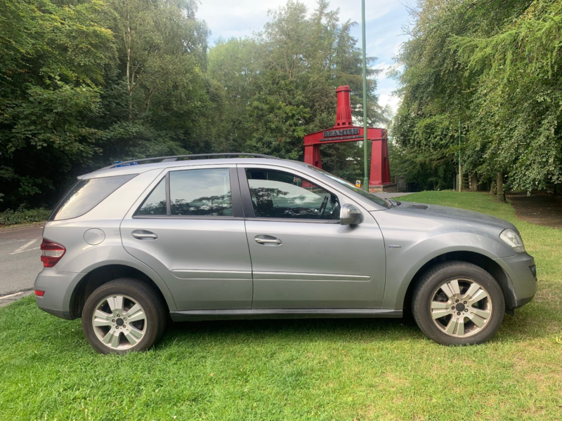 2010 Mercedes-Benz M Class Ml350 Cdi Blueefficiency Se in Silver — image 1