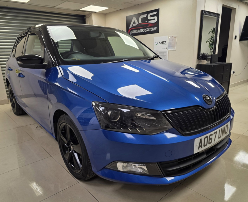 2017 Skoda Fabia 1.0 Tsi Colour Edition Hatchback 5dr Petrol Manual Euro 6 (s/s) (95 Ps) in Blue — image 1