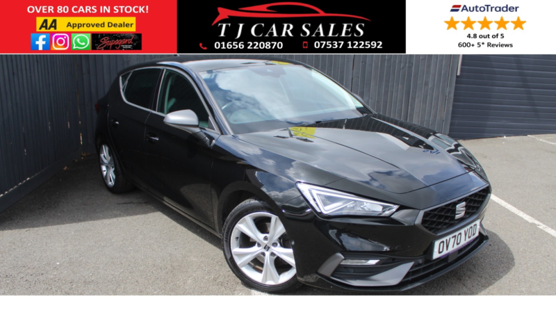 2020 SEAT Leon 1.5 Tsi Evo Fr in Black — image 1
