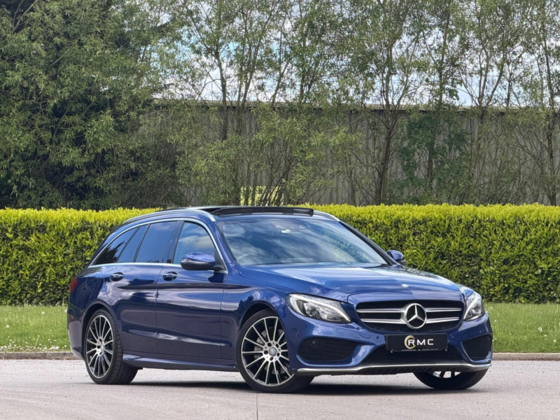 2015 Mercedes-Benz C Class 2.1 C250d Amg Line (premium Plus) 7g-Tronic+ Euro 6 (s/s) 5dr in Blue — image 1