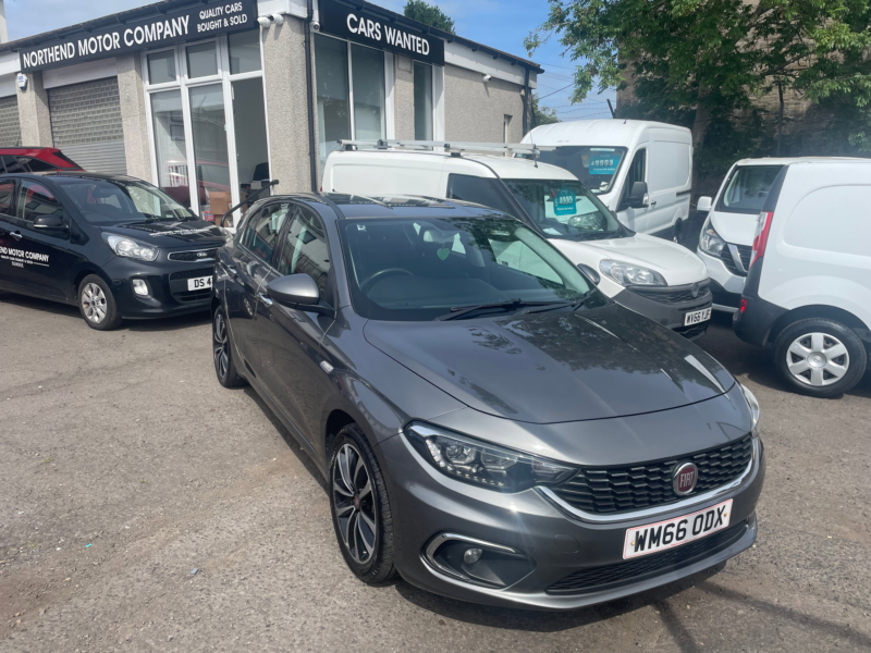 2016 Fiat Tipo 1.3 Multijetii Lounge Hatchback 5dr Diesel Manual Euro 6 (s/s) (95 Ps) in Grey — image 1