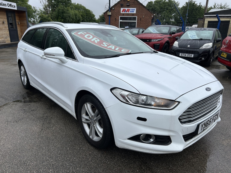 2016 Ford Mondeo 2.0 Tdci Titanium Estate in White — image 1
