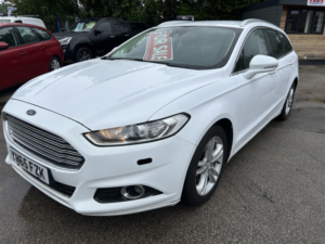 2016 Ford Mondeo 2.0 Tdci Titanium Estate in White — image 2
