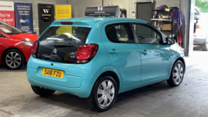 2016 Citroen C1 1.2 Puretech Feel Blue 5dr Low Tax+rare Colour+cruise in Blue — image 6
