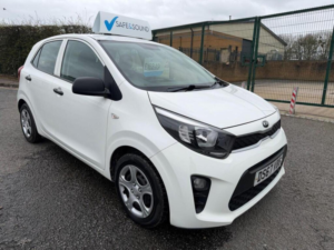 2017 Kia Picanto 1.0 1 Euro 6 5dr in White — image 2