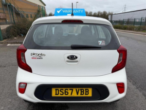 2017 Kia Picanto 1.0 1 Euro 6 5dr in White — image 6