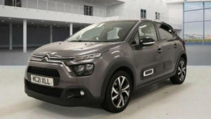 2021 Citroen C3 1.2 Puretech Shine Plus Euro 6 (s/s) 5dr in Grey — image 2
