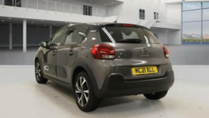 2021 Citroen C3 1.2 Puretech Shine Plus Euro 6 (s/s) 5dr in Grey — image 3