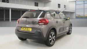 2021 Citroen C3 1.2 Puretech Shine Plus Euro 6 (s/s) 5dr in Grey — image 4