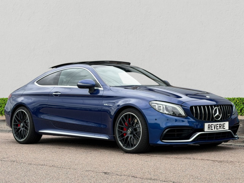 2020 Mercedes-Benz C-Class 4.0 C63 V8 Biturbo Amg S (premium Plus) Coupe 2dr Petrol Spds Mct Euro 6 (s/s) (510 Ps) in Blue — image 1