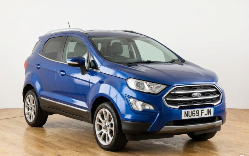 2019 Ford Ecosport 1.0t Ecoboost Gpf Titanium SUV 5dr Petrol Manual Euro 6 (s/s) (125 Ps) in Blue — image 1