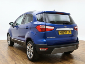 2019 Ford Ecosport 1.0t Ecoboost Gpf Titanium SUV 5dr Petrol Manual Euro 6 (s/s) (125 Ps) in Blue — image 4