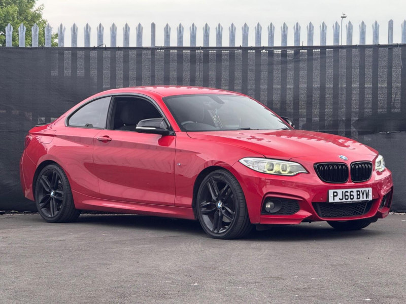 2016 BMW 2 Series 2.0 225d M Sport Auto Euro 6 (s/s) 2dr in Red — image 1
