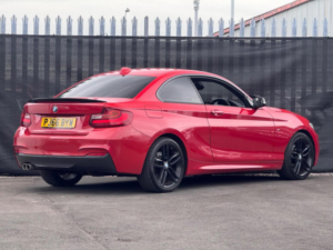 2016 BMW 2 Series 2.0 225d M Sport Auto Euro 6 (s/s) 2dr in Red — image 4