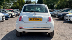 2014 Fiat 500 1.2 Lounge Euro 6 (s/s) 3dr in White — image 6