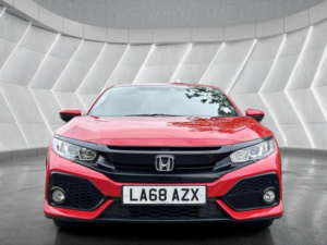 2019 Honda Civic 1.0 Vtec Turbo Sr Euro 6 (s/s) 5dr in Red — image 2