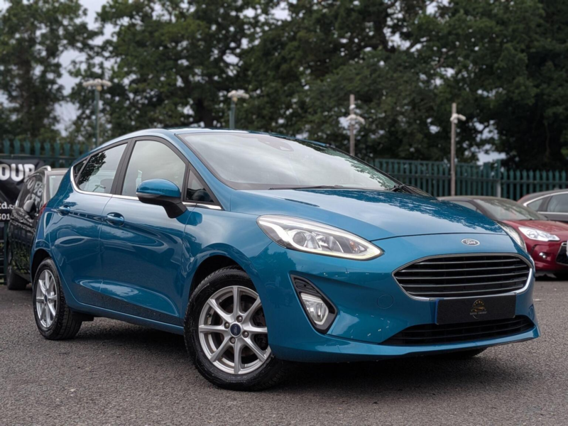 2018 Ford Fiesta 1.0t Ecoboost Zetec Euro 6 (s/s) 5dr in Blue — image 1