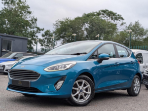 2018 Ford Fiesta 1.0t Ecoboost Zetec Euro 6 (s/s) 5dr in Blue — image 4