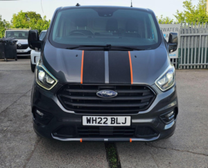 2022 Ford Transit Custom 2.0 290 Ecoblue Sport L2 H1 Euro 6 (s/s) 5dr in Grey — image 3