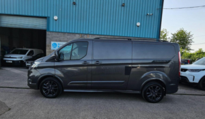 2022 Ford Transit Custom 2.0 290 Ecoblue Sport L2 H1 Euro 6 (s/s) 5dr in Grey — image 4