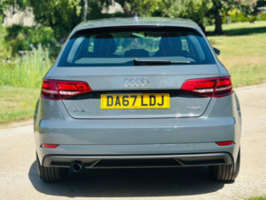 2017 Audi A3 1.0 Tfsi Se Sportback Euro 6 (s/s) 5dr in Grey — image 5