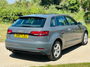 2017 Audi A3 1.0 Tfsi Se Sportback Euro 6 (s/s) 5dr in Grey — image 6