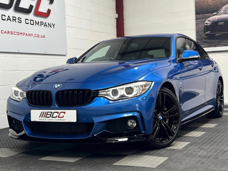 2016 BMW 4 Series Gran Coupe 2.0 420d M Sport Auto Euro 6 (s/s) 5dr in Blue — image 1