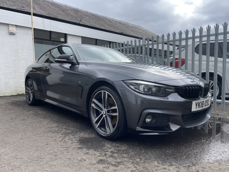 2018 BMW 4 Series 2.0 420d Xdrive M Sport Coupe in Grey — image 1