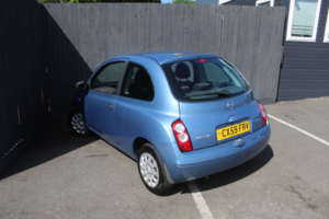 2009 Nissan Micra 1.2 16v Visia in Blue — image 3