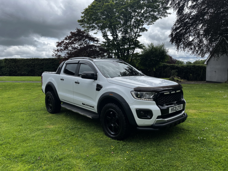 2021 Ford Ranger 2.0 Ranger Wildtrak Double Cab 2.0l Bi Turbo Ecoblue 213ps AWD 10 Speed Automatic in White — image 1