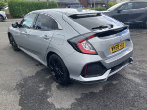 2018 Honda Civic 1.0 Vtec Turbo Sr in Silver — image 4