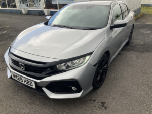 2018 Honda Civic 1.0 Vtec Turbo Sr in Silver — image 5
