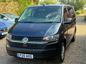 2020 Volkswagen Transporter Shuttle 2.0 Tdi S Swb Euro 6 (s/s) 5dr in Blue — image 3