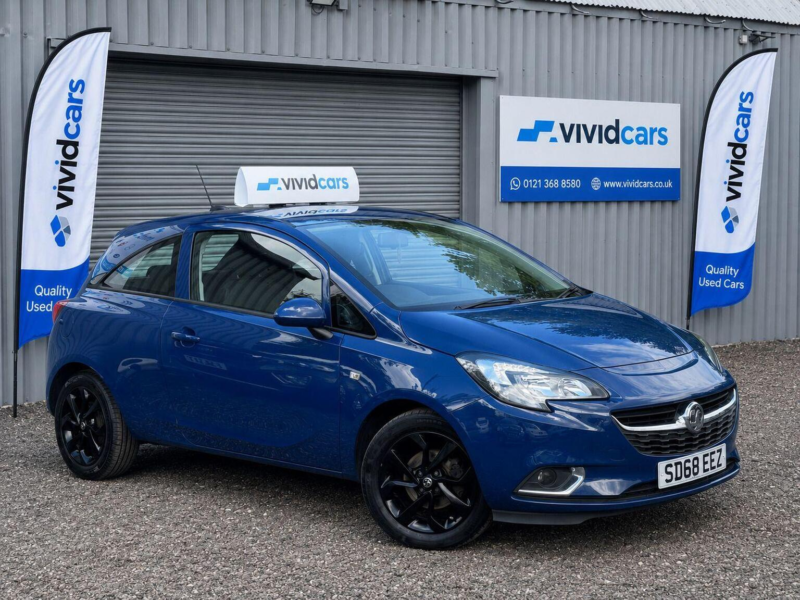2018 Vauxhall Corsa 1.4i Ecotec Sri Nav Euro 6 3dr in Blue — image 1
