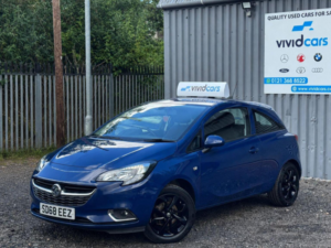2018 Vauxhall Corsa 1.4i Ecotec Sri Nav Euro 6 3dr in Blue — image 2