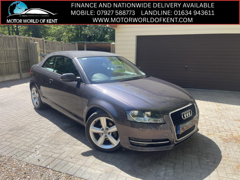 2011 Audi A3 Cabriolet 1.6 Tdi Technik in Grey — image 1