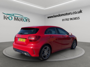 2017 Mercedes-Benz A Class 1.6 A160 Amg Line Euro 6 (s/s) 5dr in Red — image 6