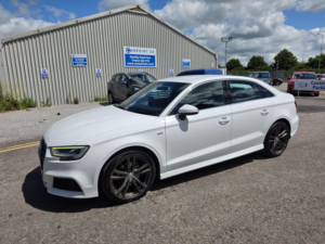 2019 Audi A3 1.6 Tdi 30 S Line S Tronic Euro 6 (s/s) 4dr in White — image 3