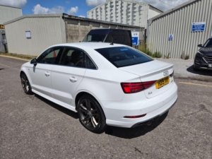 2019 Audi A3 1.6 Tdi 30 S Line S Tronic Euro 6 (s/s) 4dr in White — image 4