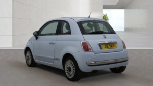 2009 Fiat 500 1.3 Multijet Lounge Euro 4 3dr in Blue — image 4
